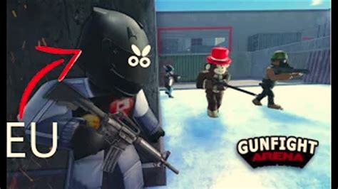 ESSE JOGO É MUITO BOM Gunfight Arena Roblox YouTube