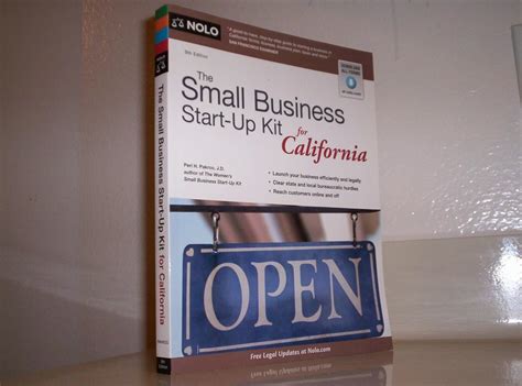 The Small Business Start Up Kit For California Pakroo Peri