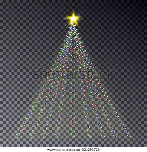 11 Thousand Christmas Tree Glowing Garlands Royalty Free Images Stock