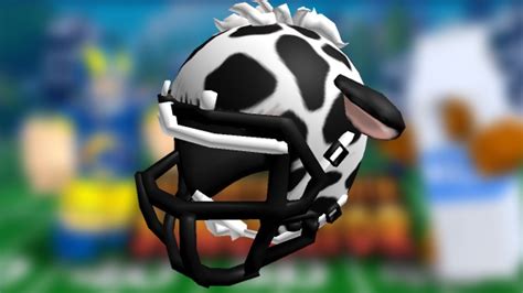 Free Item How To Get The Dmi Fluffy Football Helmet In Roblox Nfl