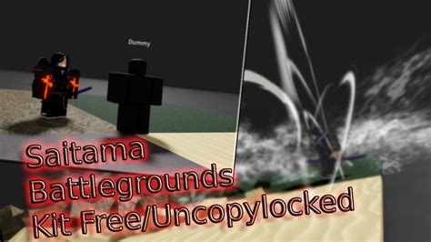 Old Roblox Studio Saitama Battlegrounds Kit Uncopylocked Open