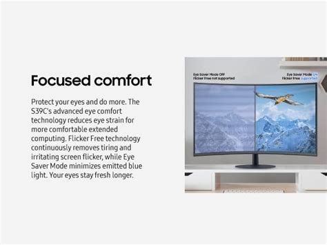 Mua SAMSUNG 27-Inch S39C Series FHD Curved Gaming Monitor, 75Hz, AMD ... 