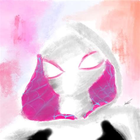 Spider-Gwen fanart I made : r/IntoTheSpiderverse