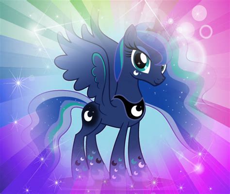 Princess Luna Rainbow Power Icon I Made My Little Pony Friendship Is