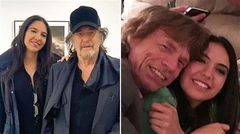 Al Pacino S Pregnant Lover Noor Alfallah Is Mick Jagger S Ex And Pals