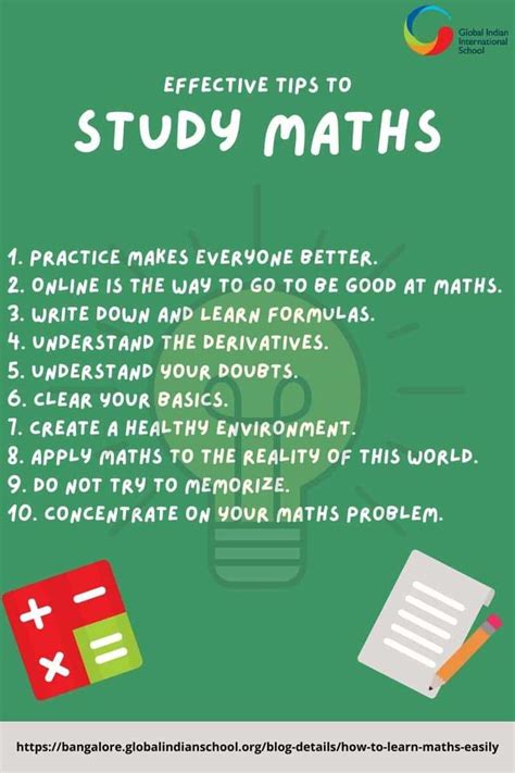 How To Learn Maths Easily 10 Most Effective Tips For Students Giis