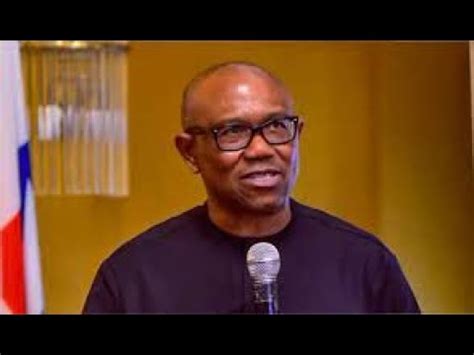 Peter Obi Breaks Silence On Treason Accusation By FG As Ex Minister