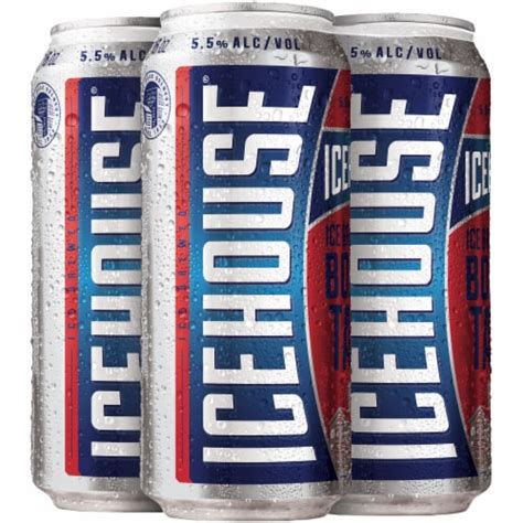 Icehouse American Lager Beer 4 Cans 16 Fl Oz Ralphs