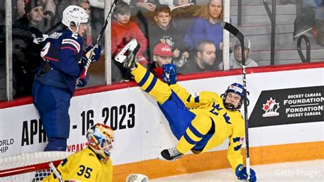 2023 World Juniors Photos From Team Usas Bronze Medal Win Over Sweden