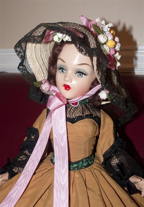 Stunning Madame Alexander Composition Scarlett Portrait Doll Vintage