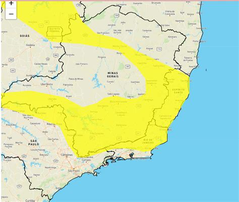 A Gazeta Es Recebe Novo Alerta De Chuva E De Ventos Intensos