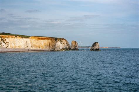 Freshwater Bay, Isle of Wight, Hampshire Stock Image - Image of isle ...