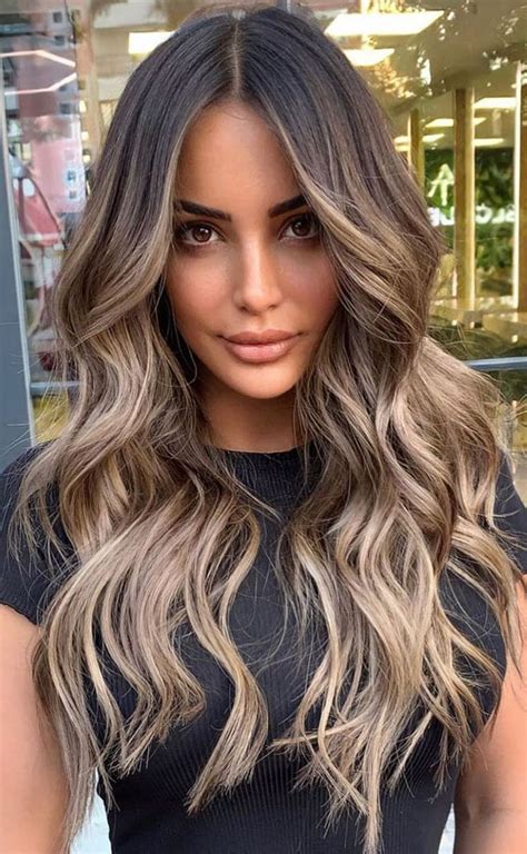 Trendy Hair Colour Ideas Hairstyles Ombre Blonde Balayage Brown Hair