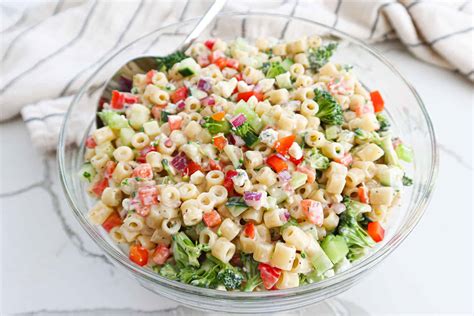 Ditalini Pasta Salad (Quick & Delicious)!