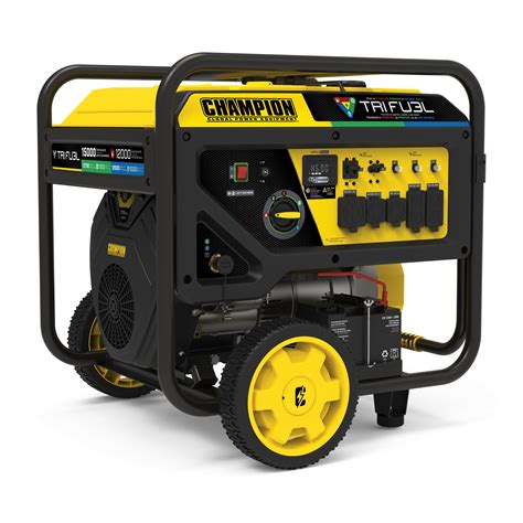 Champion Power Equipment 15000 Watt Electric Start Tri Fuel Home