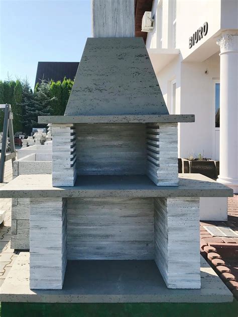 Styrobud Górno Grill Betonowy Nowoczesny Beton Architektoniczny TRYTON