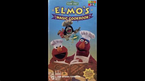 Opening To Sesame Street Elmos Magic Cookbook 2002 VHS Australia