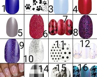 Color Street Unique Nail Strips Limited Editions Real Nail Polish