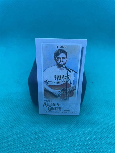 2020 Topps Allen And Ginter Mini 170 Nick Thune Comedian Ebay