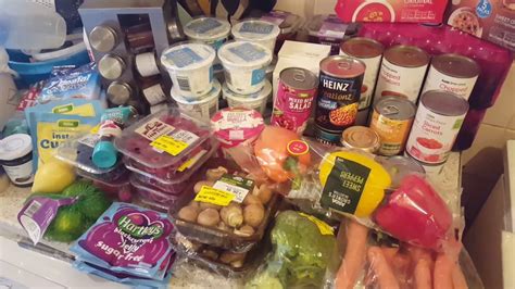 Slimming World Low Syn Asda Food Haul Vlogtober Day Youtube