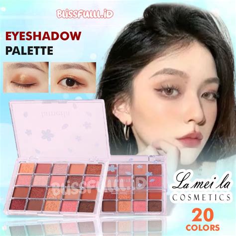 Lameila Eyeshadow 5190 5260 Pigmented Palette 20 Warna Lazada Indonesia