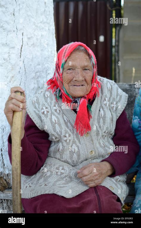 Old russian woman hi-res stock photography and images - Alamy