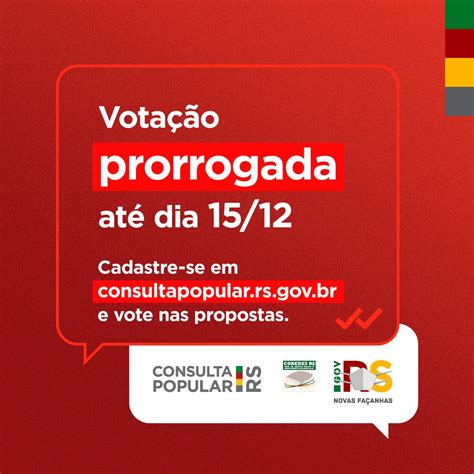 Votação da Consulta Popular RS segue até o dia 15 de dezembro Jornal