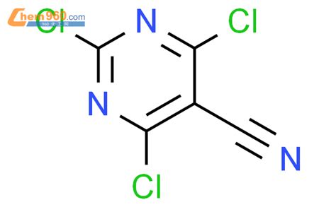 3029 64 9246 三氯 5 氰基嘧啶化学式、结构式、分子式、mol 960化工网