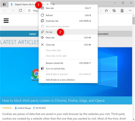 12 Ways To Manage Tabs In Microsoft Edge