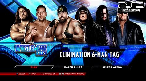 Wwe K Ps Team Big Show Vs Team Undertaker Elimination Man Tag