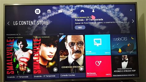 Loja De Aplicativos E Conteúdo Lg Content Store Tv Lg Webos Youtube
