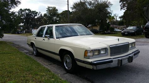 1989 Mercury Grand Marquis Gs 96k Original Miles Florida Car Classic