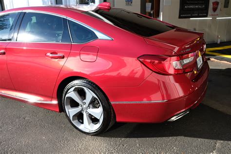 Honda Accord Radiant Red Metallic Detailership