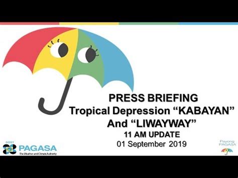 PAGASA Weather Forecast Update For TD Liwayway As Of 05 00 PM