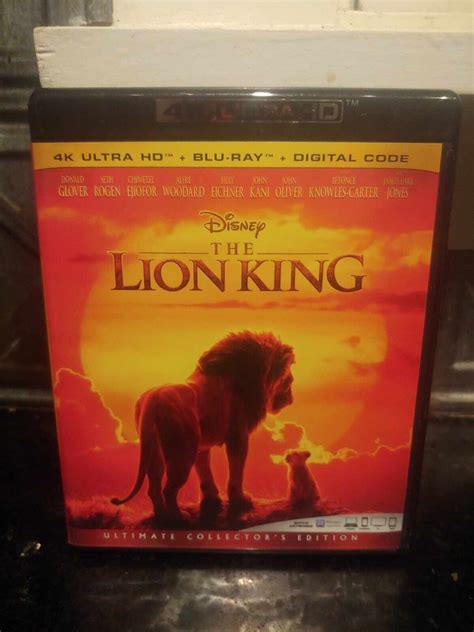 Disneys The Lion King 4k Ultra Hd Blu Ray Ultimate Collectors Ed