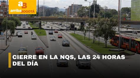 Atención cierre de carril en el puente de la Av NQS por Av calle 6