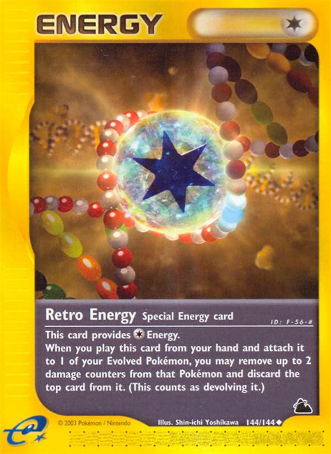 Retro Energy Wert Bild K Nstler Seltenheit Pokemonkarte De