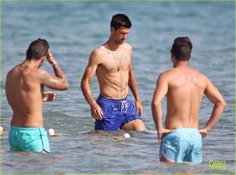 Novak Djokovic Enjoys Shirtless Vacation After French Open Defeat Photo 3132164 Novak