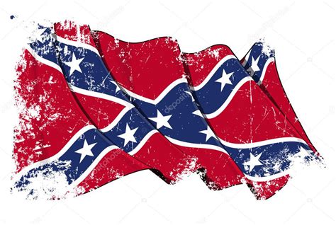 Confederate Rebel flag Grunge — Stock Photo © nazlisart #11815232