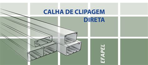 Efapel Calha De Clipagem Direta Barcelt Cnica