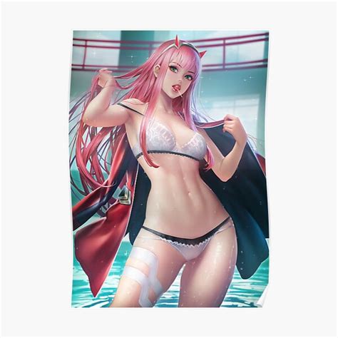 Sexy Zero Two 02 Hot Tits Panties Thighs Darling In The Franxx Lewd