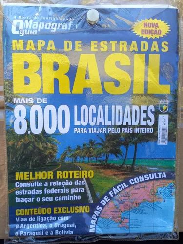 Mapa Rodoviário Do Brasil Mapa De Estradas Do Brasil 1 40x1 00cm