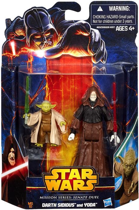 Star Wars Mission 2-Pack: Darth Sidious vs. Yoda (Senate Duel) | www ...