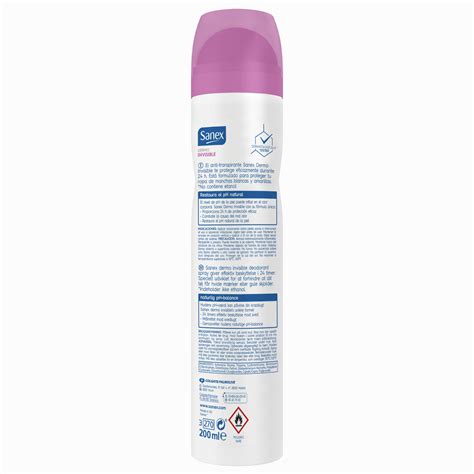 Desodorante En En Spray Dermo Invisible Sanex 200 Ml Sanex Carrefour