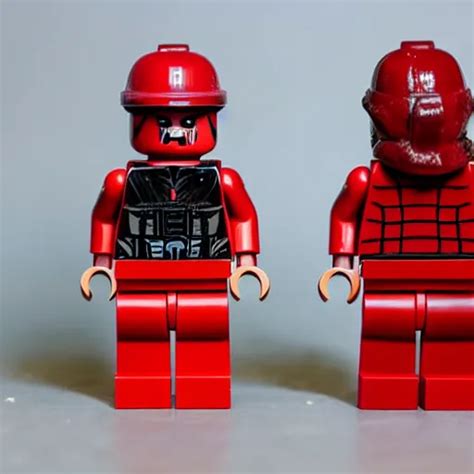 Red Stormtrooper Lego Figure Stable Diffusion Openart