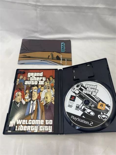 Grand Theft Auto Iii Gta Ps Playstation Complet Cib Carte Eur