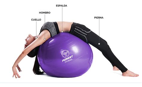 Pelota Yoga Ball Forest Fitness Esferodinamia Cm Gym