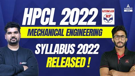 Hpcl Syllabus Hpcl Mechanical Syllabus Hpcl Mechanical