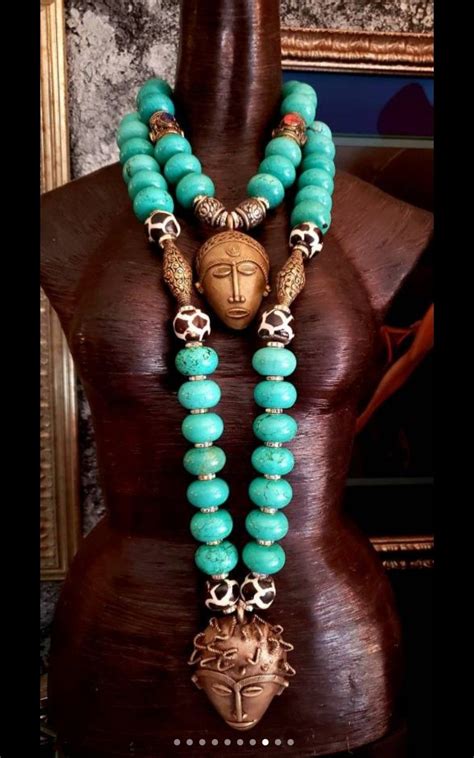 Pin By 17632227160 Johnson On Tribal Necklaces Couture Jewelry Men S