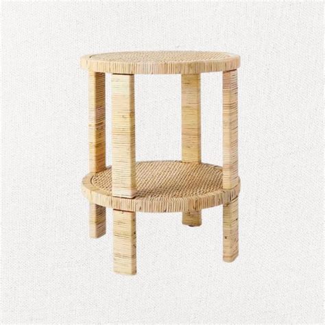 Best Rattan Side Table Options For A Boho Home Viv Tim